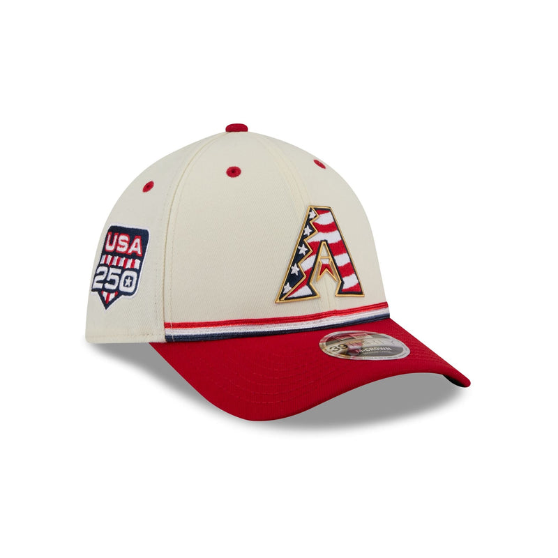 Arizona Diamondbacks Independence Day 2026 39THIRTY M-Crown Stretch Fit Hat
