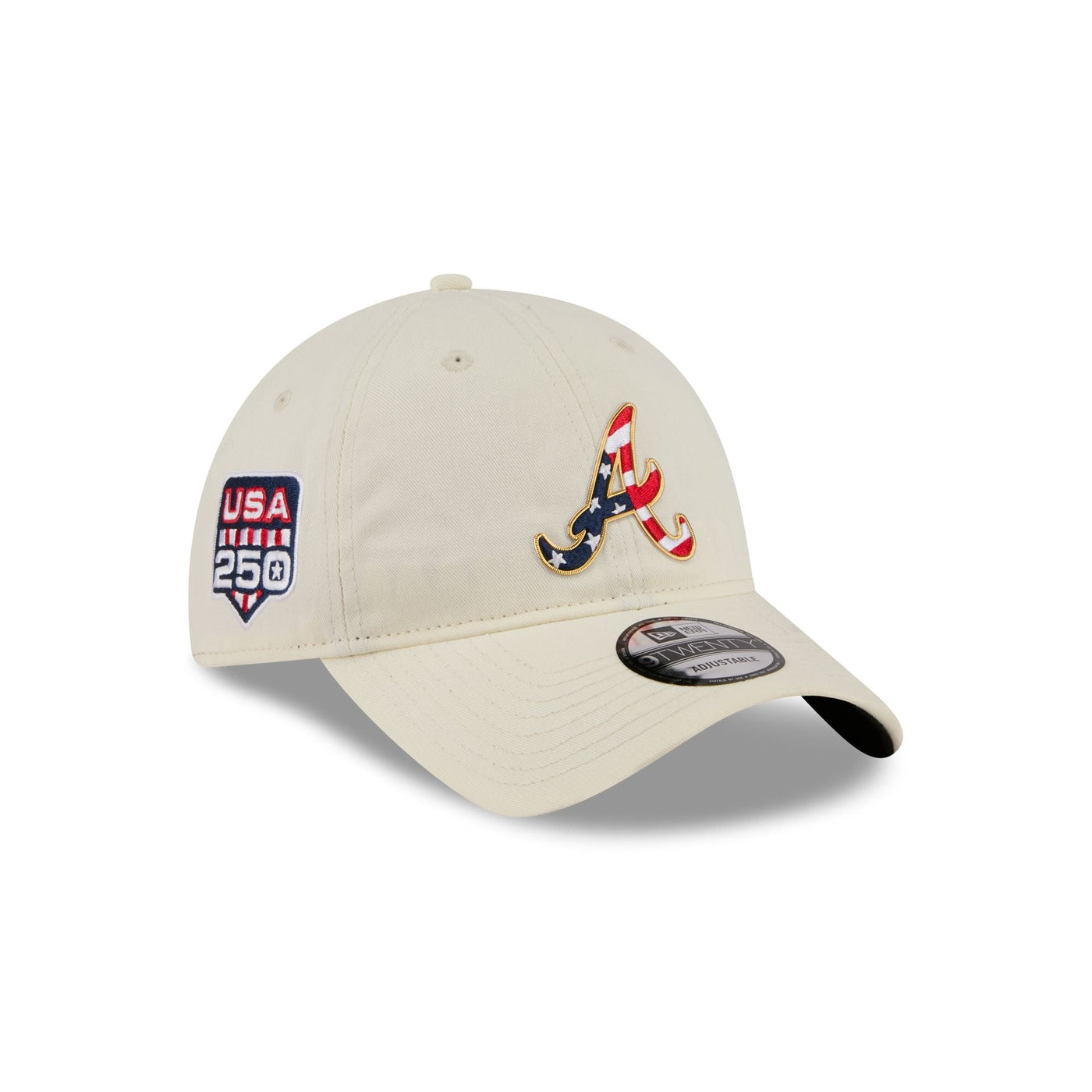 Atlanta Braves Independence Day 2026 9TWENTY Adjustable Hat