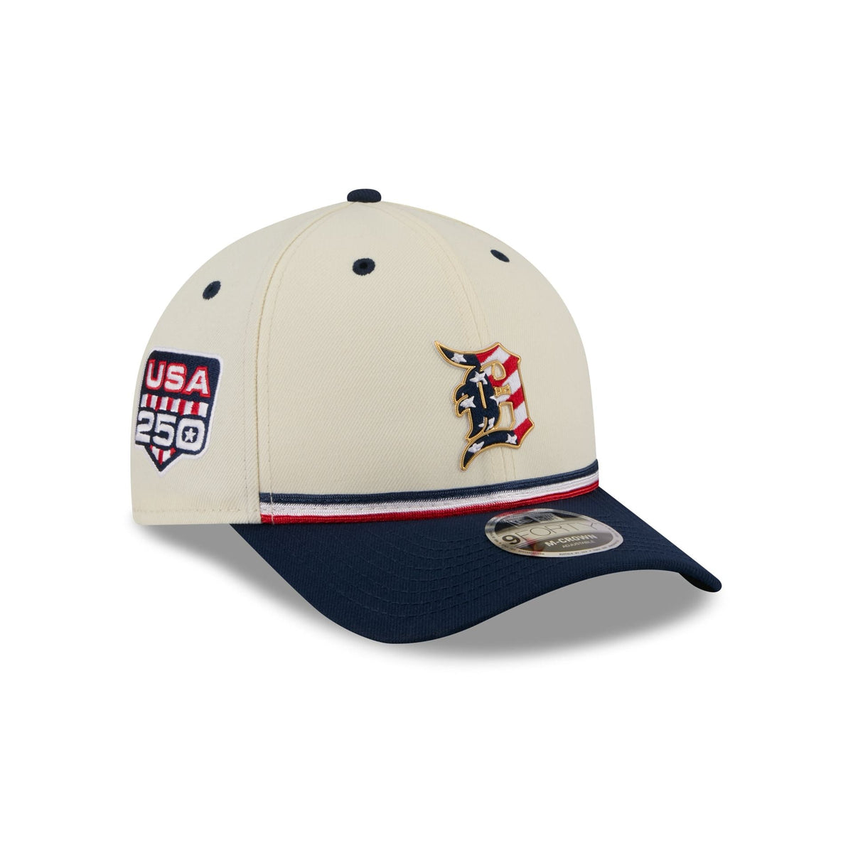 Detroit Tigers Independence Day 2026 9FORTY M-Crown Snapback Hat
