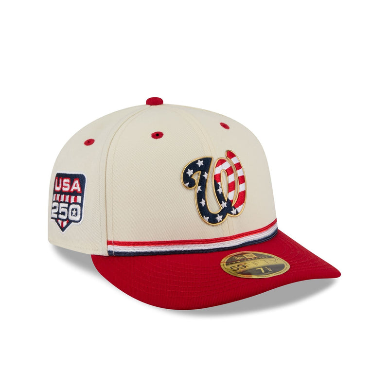 Washington Nationals Independence Day 2026 Low Profile 59FIFTY Fitted Hat