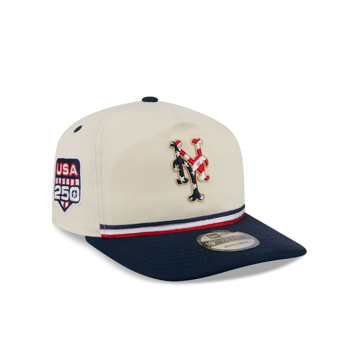 New York Mets Independence Day 2026 19TWENTY Snapback Hat