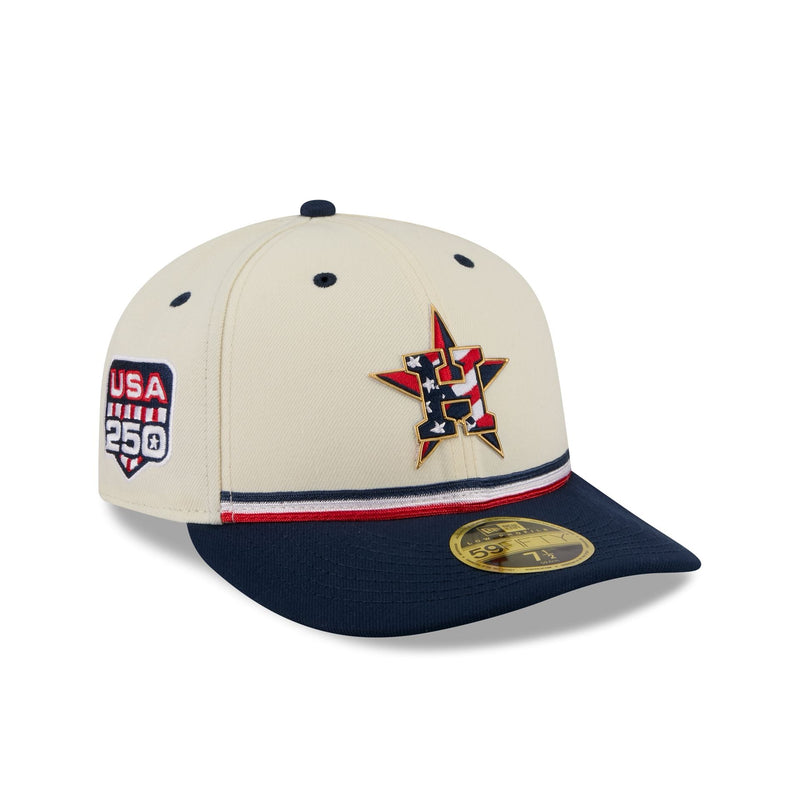 Houston Astros Independence Day 2026 Low Profile 59FIFTY Fitted Hat