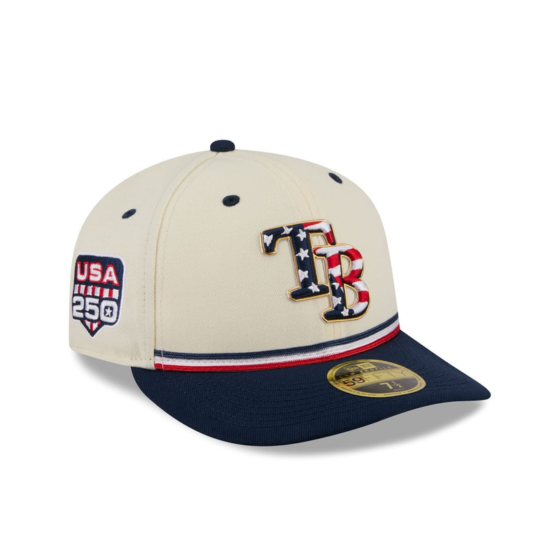 Tampa Bay Rays Independence Day 2026 Low Profile 59FIFTY Fitted Hat