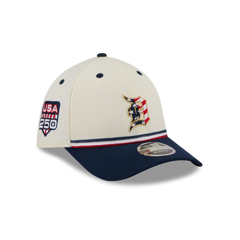 Detroit Tigers Independence Day 2026 39THIRTY M-Crown Stretch Fit Hat