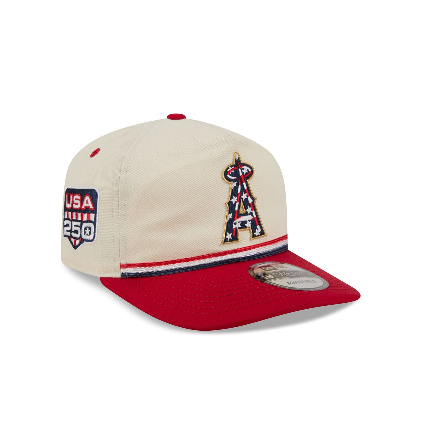 Los Angeles Angels Independence Day 2026 19TWENTY Snapback Hat
