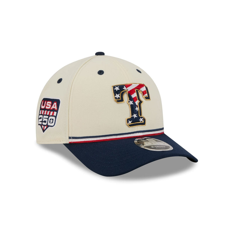 Texas Rangers Independence Day 2026 9FORTY M-Crown Snapback Hat