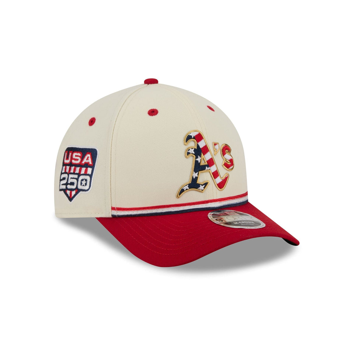 Athletics Independence Day 2026 9FORTY M-Crown Snapback Hat