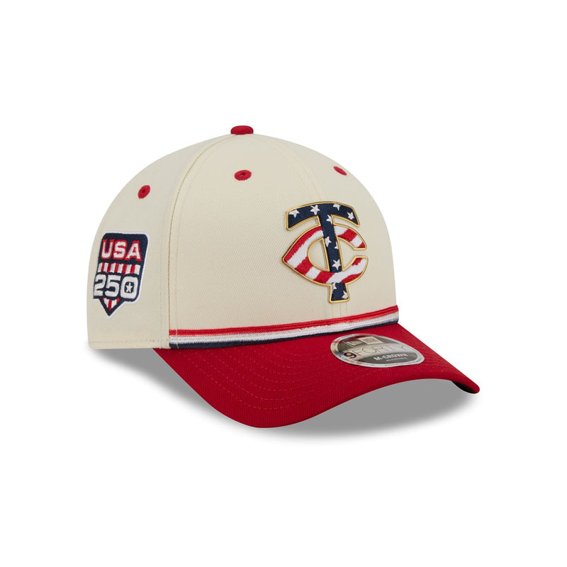 Minnesota Twins Independence Day 2026 9FORTY M-Crown Snapback Hat