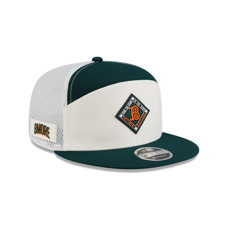 Baltimore Orioles 2026 City Connect Fan Pack Split Panel 9FIFTY Snapback Hat