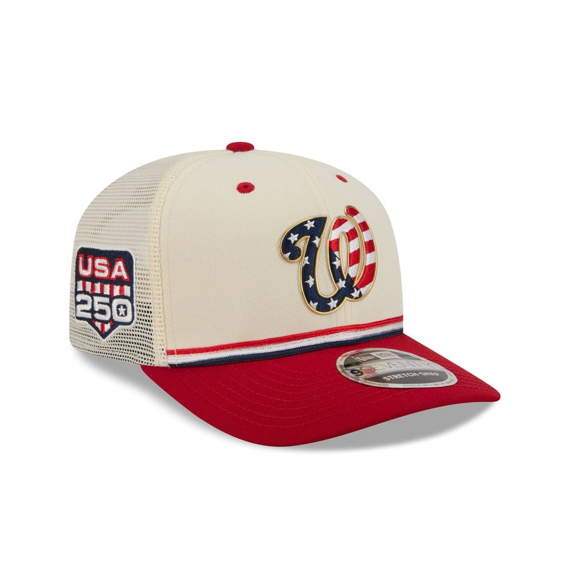 Washington Nationals Independence Day 2026 9SEVENTY Trucker Hat