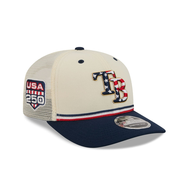 Tampa Bay Rays Independence Day 2026 9SEVENTY Trucker Hat