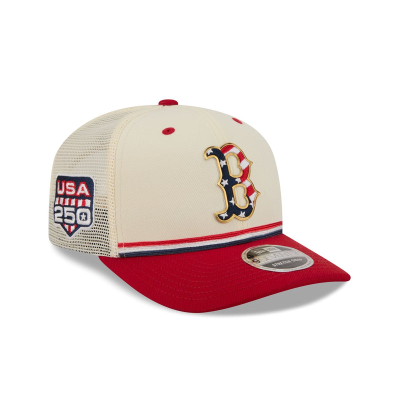 Boston Red Sox Independence Day 2026 9SEVENTY Trucker Hat