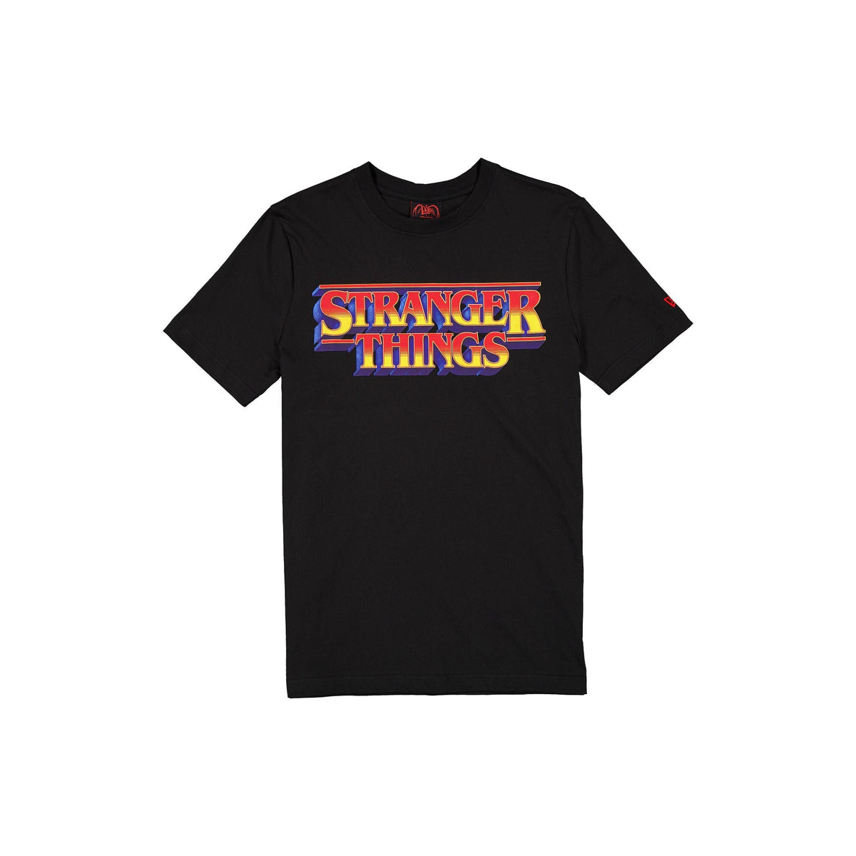 Stranger Things Logo Black T-Shirt
