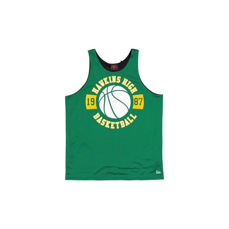 Stranger Things Hawkins High School Basketball Reversible Jersey Tank Top