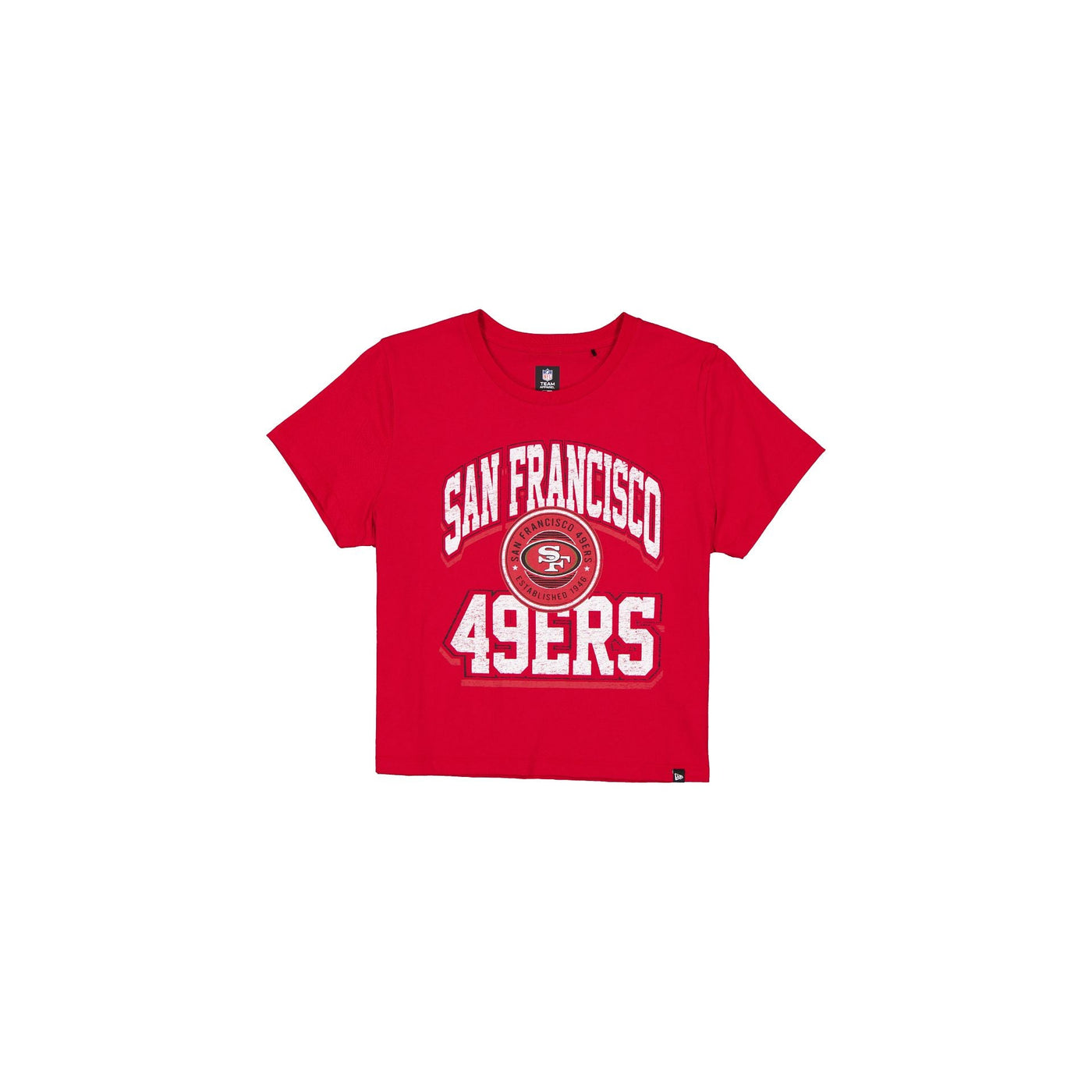 San Francisco 49ers 2026 Training Women's Cropped T-Shirt
