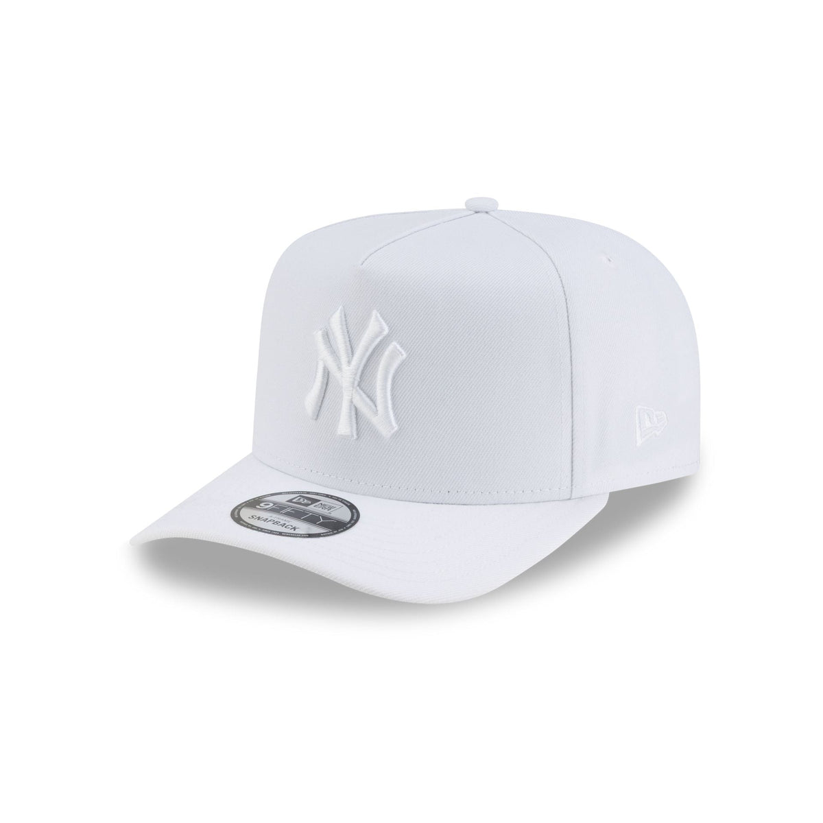 New York Yankees Basic Optic White 9FIFTY A-Frame Snapback Hat