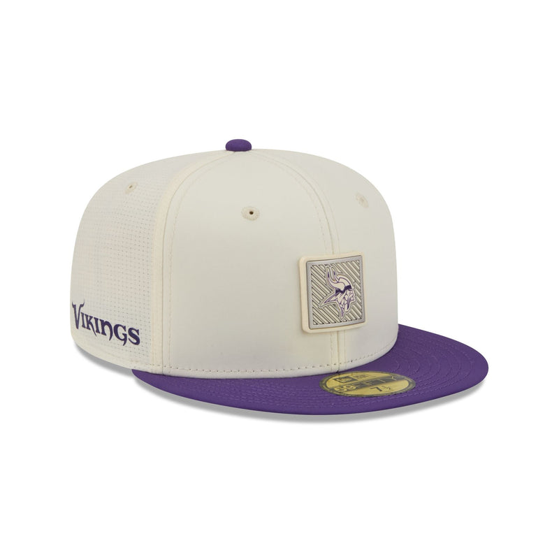 Minnesota Vikings 2026 Training 59FIFTY Fitted Hat