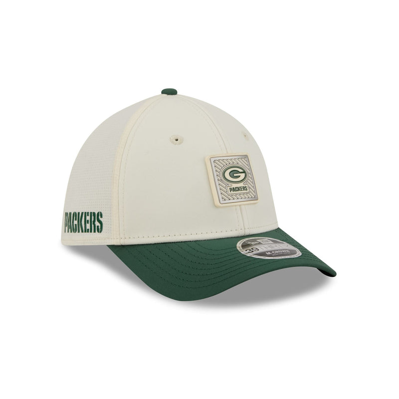 Green Bay Packers 2026 Training 39THIRTY M-Crown Stretch-Fit Hat