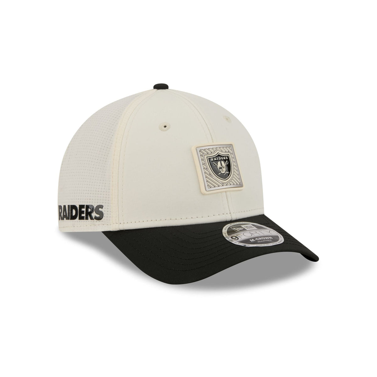 Las Vegas Raiders 2026 Training 9FORTY M-Crown Snapback Hat