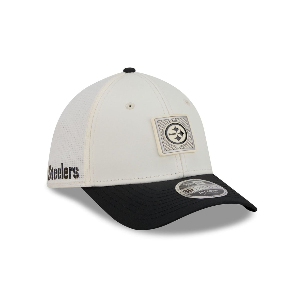Pittsburgh Steelers 2026 Training 39THIRTY M-Crown Stretch-Fit Hat