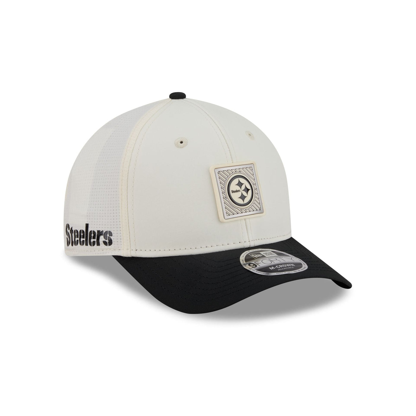 Pittsburgh Steelers 2026 Training 9FORTY M-Crown Snapback Hat