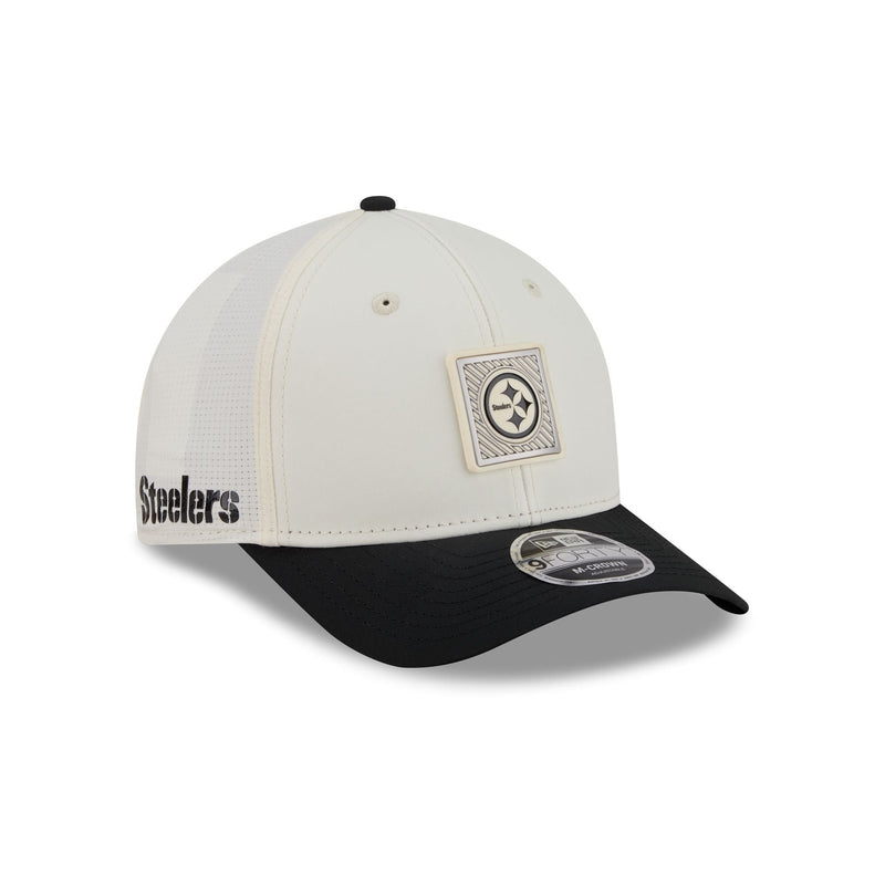 Pittsburgh Steelers 2026 Training 9FORTY M-Crown Snapback Hat