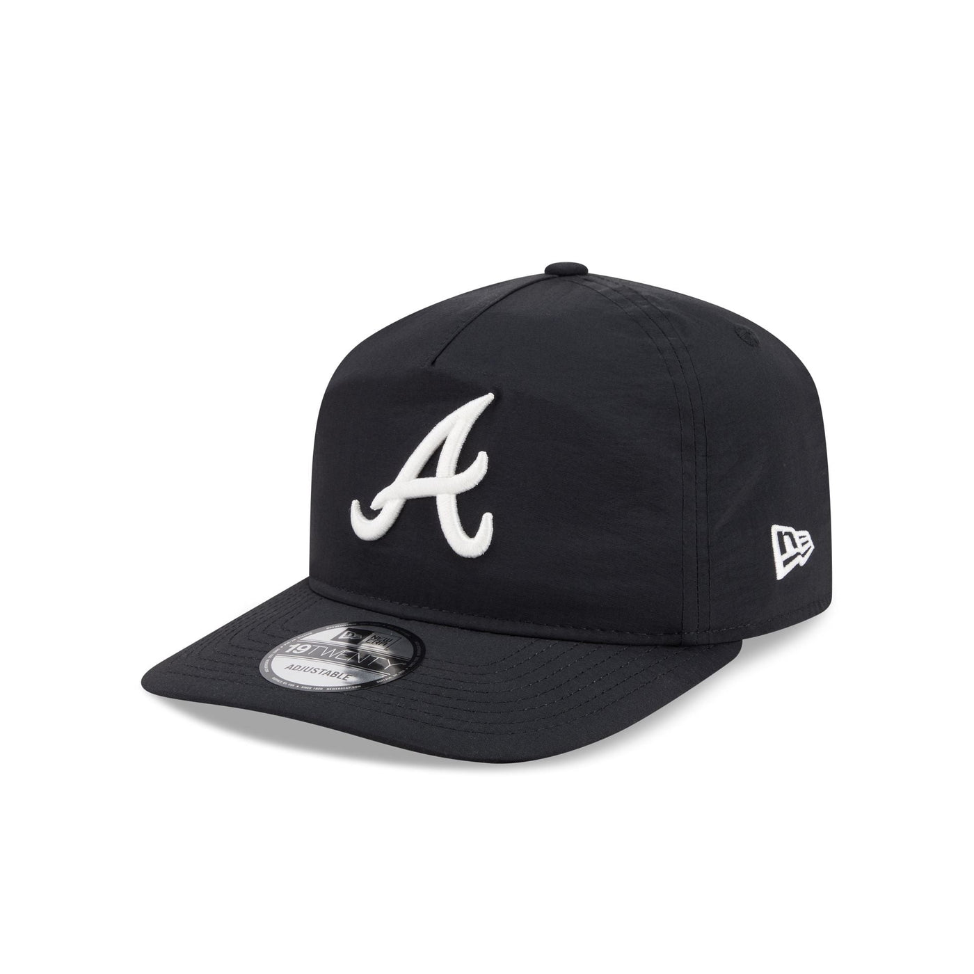 Atlanta Braves Black Nylon 19TWENTY Adjustable Hat