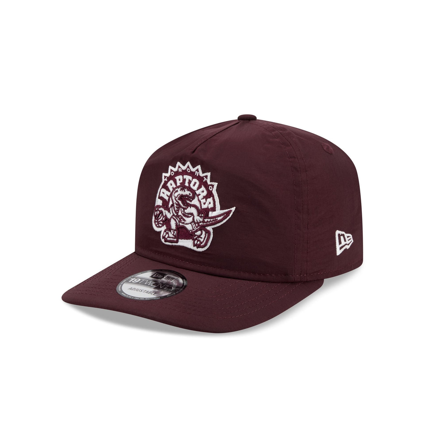 Toronto Raptors Burgundy Nylon 19TWENTY Adjustable Hat