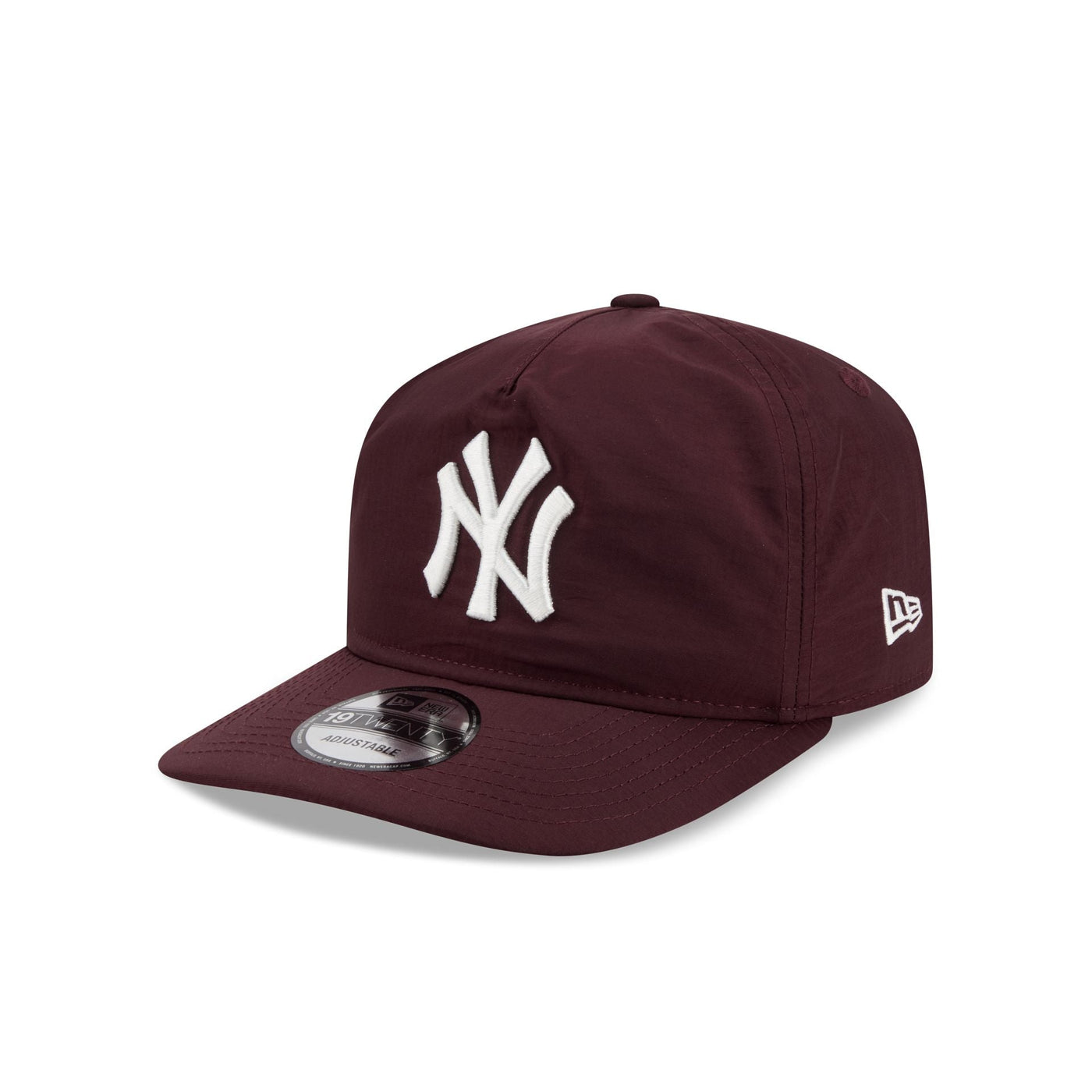 New York Yankees Burgundy Nylon 19TWENTY Adjustable Hat