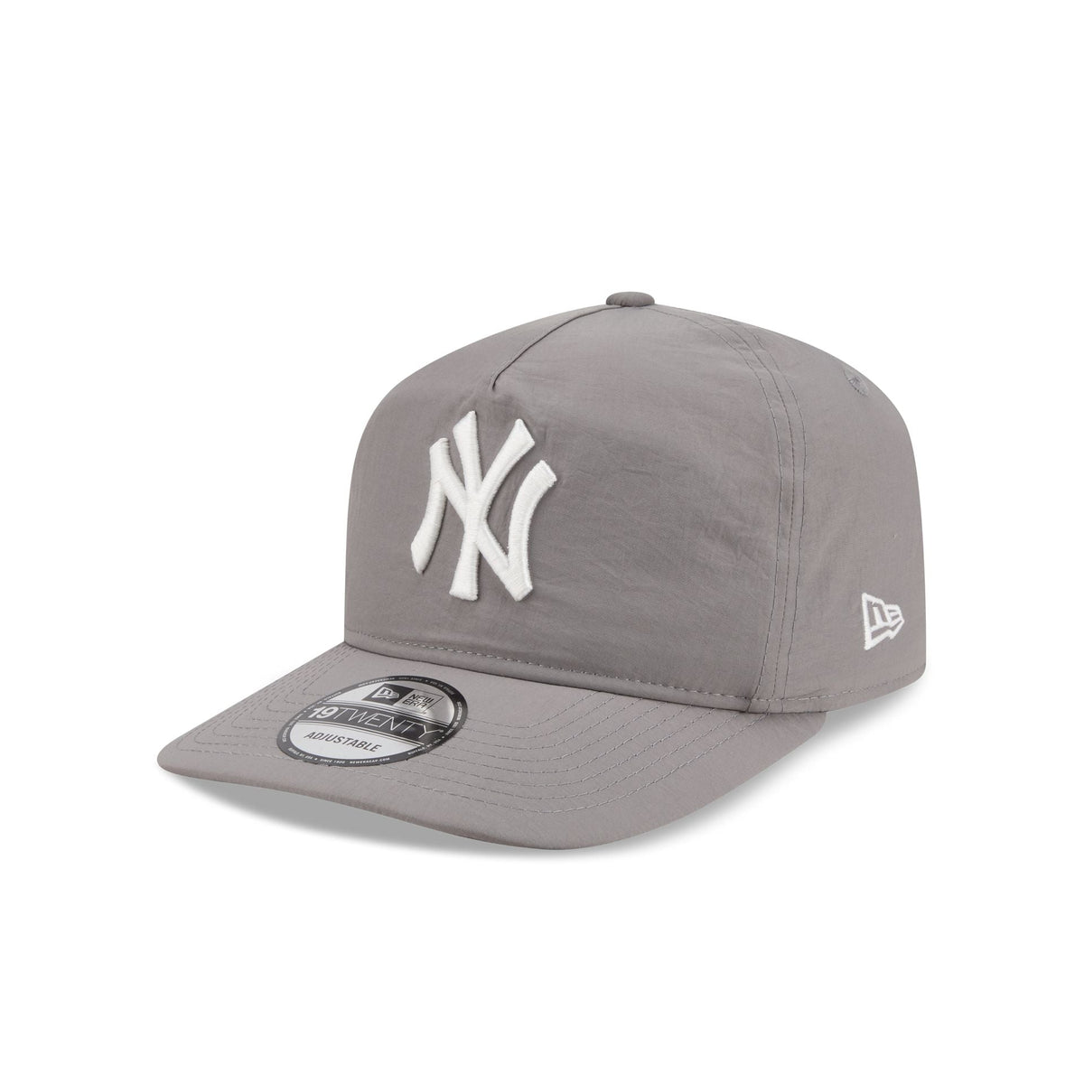 New York Yankees Gray Nylon 19TWENTY Adjustable Hat