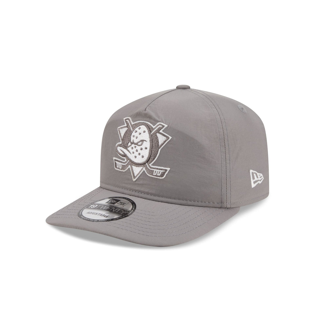 Anaheim Ducks Gray Nylon 19TWENTY Adjustable Hat
