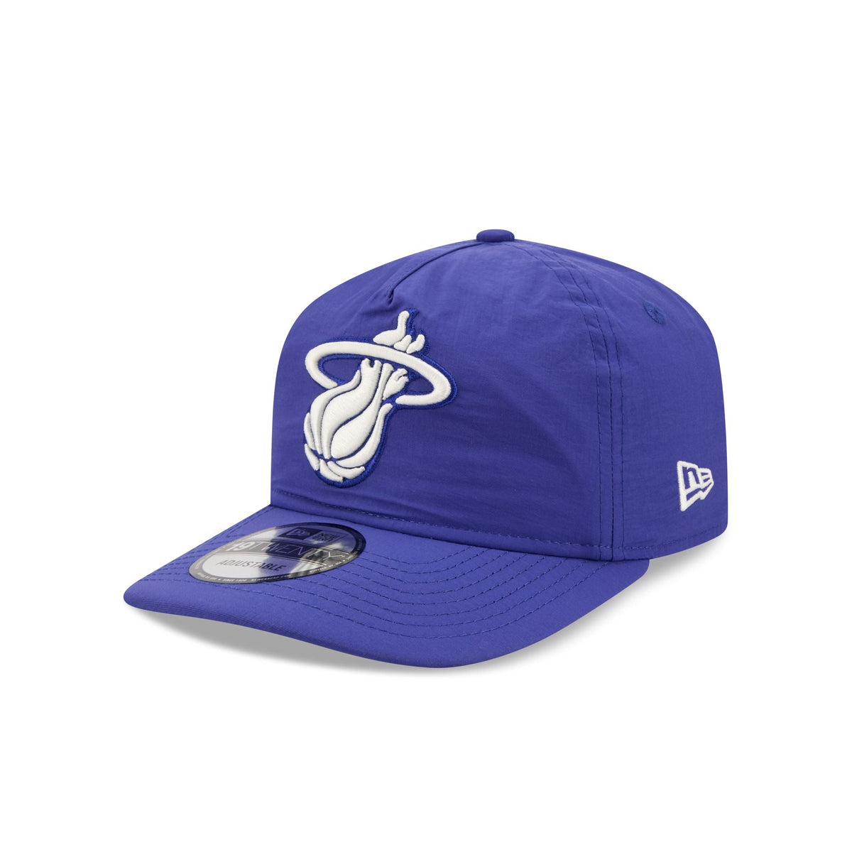 Miami Heat Blue Nylon 19TWENTY Adjustable Hat