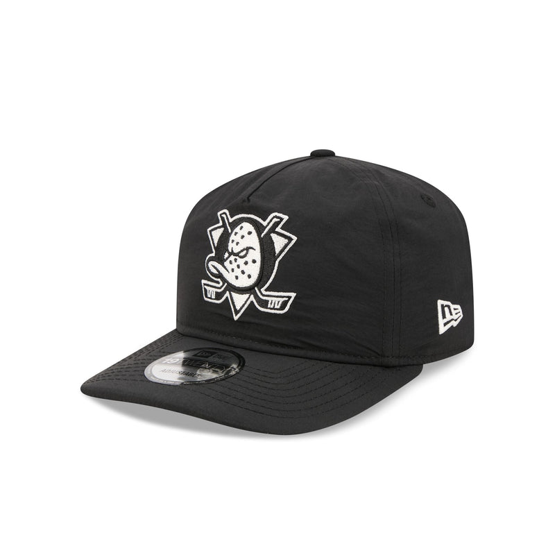 Anaheim Ducks Black Nylon 19TWENTY Adjustable Hat