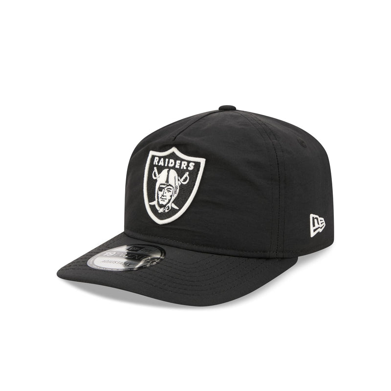Las Vegas Raiders Black Nylon 19TWENTY Adjustable Hat