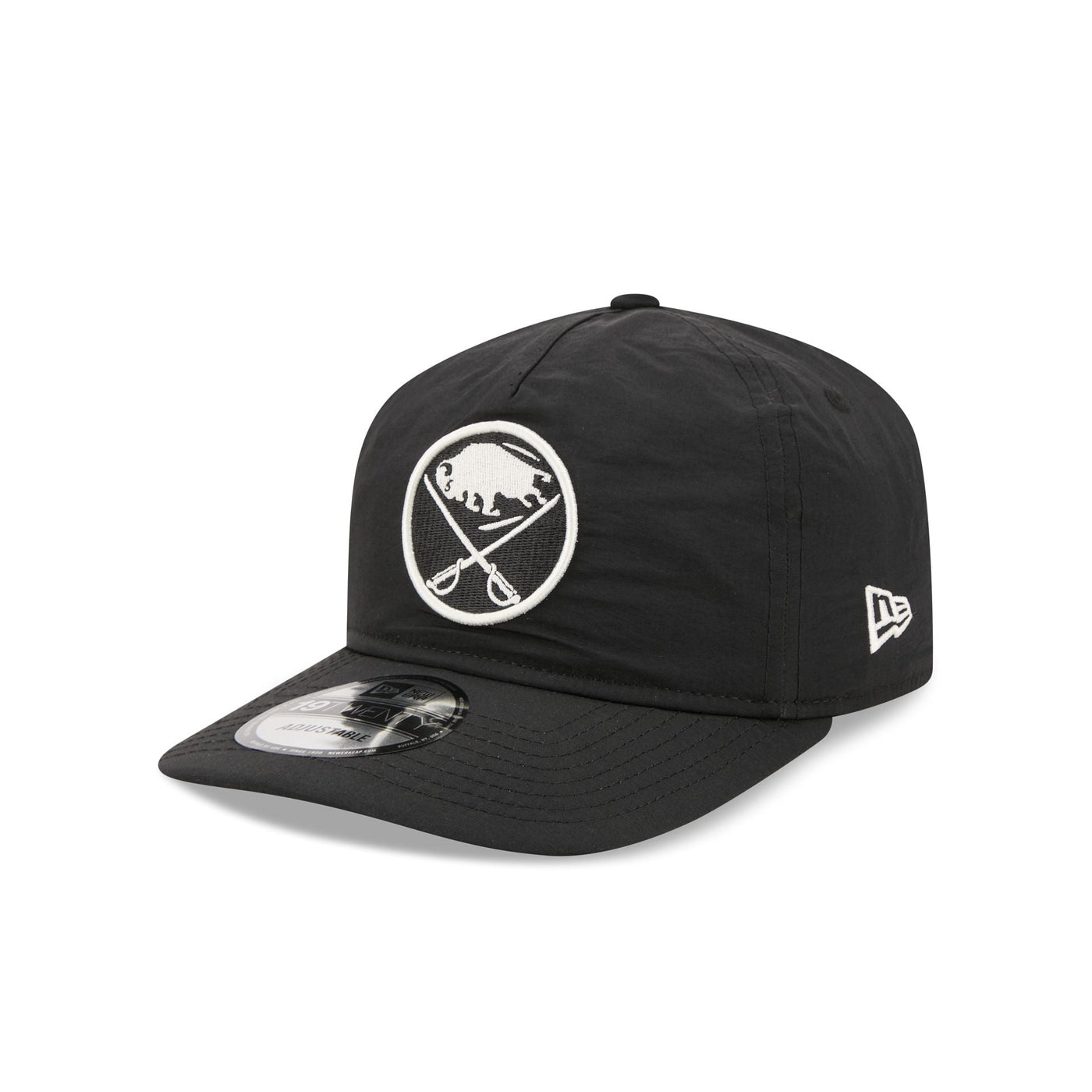 Buffalo Sabres Black Nylon 19TWENTY Adjustable Hat