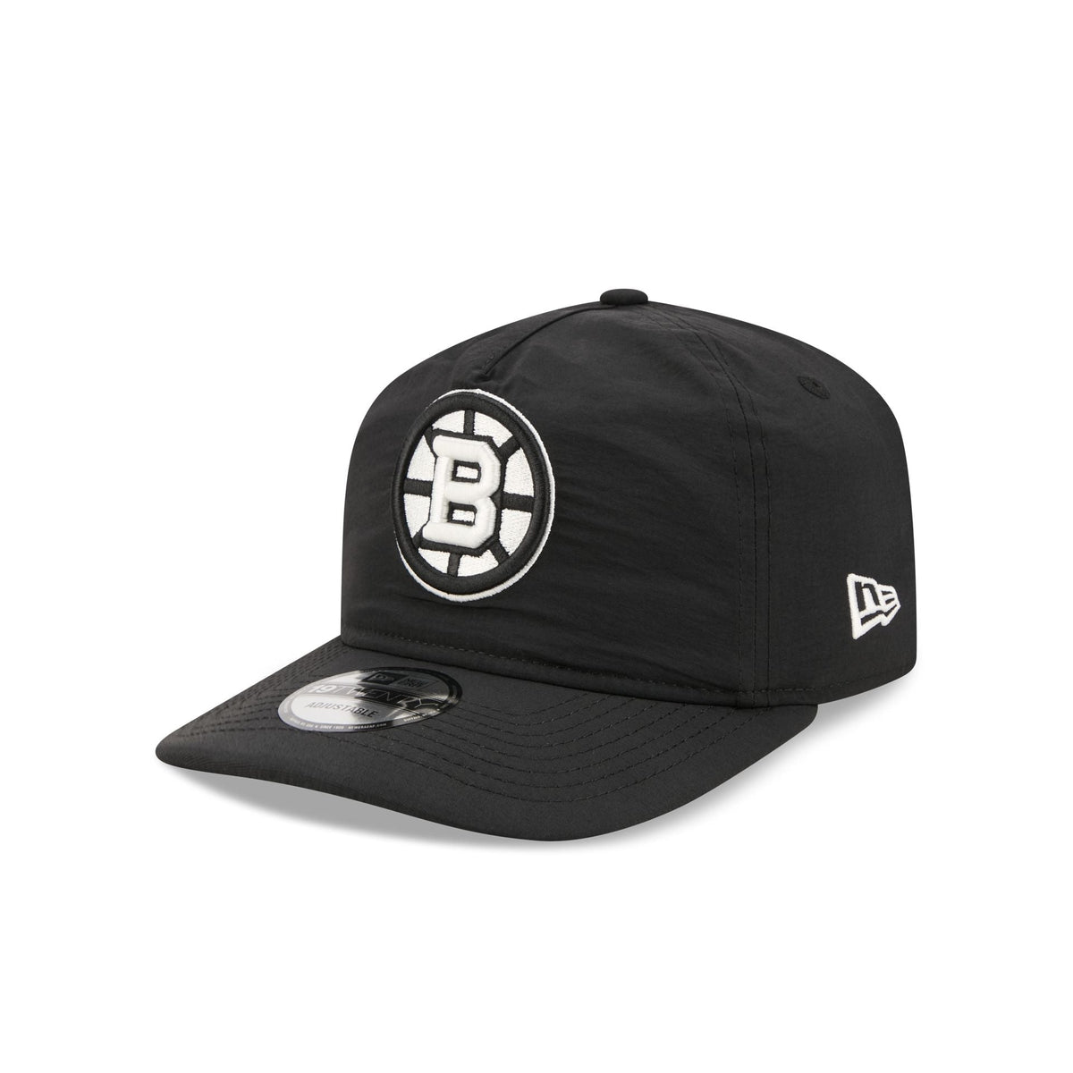 Boston Bruins Black Nylon 19TWENTY Adjustable Hat