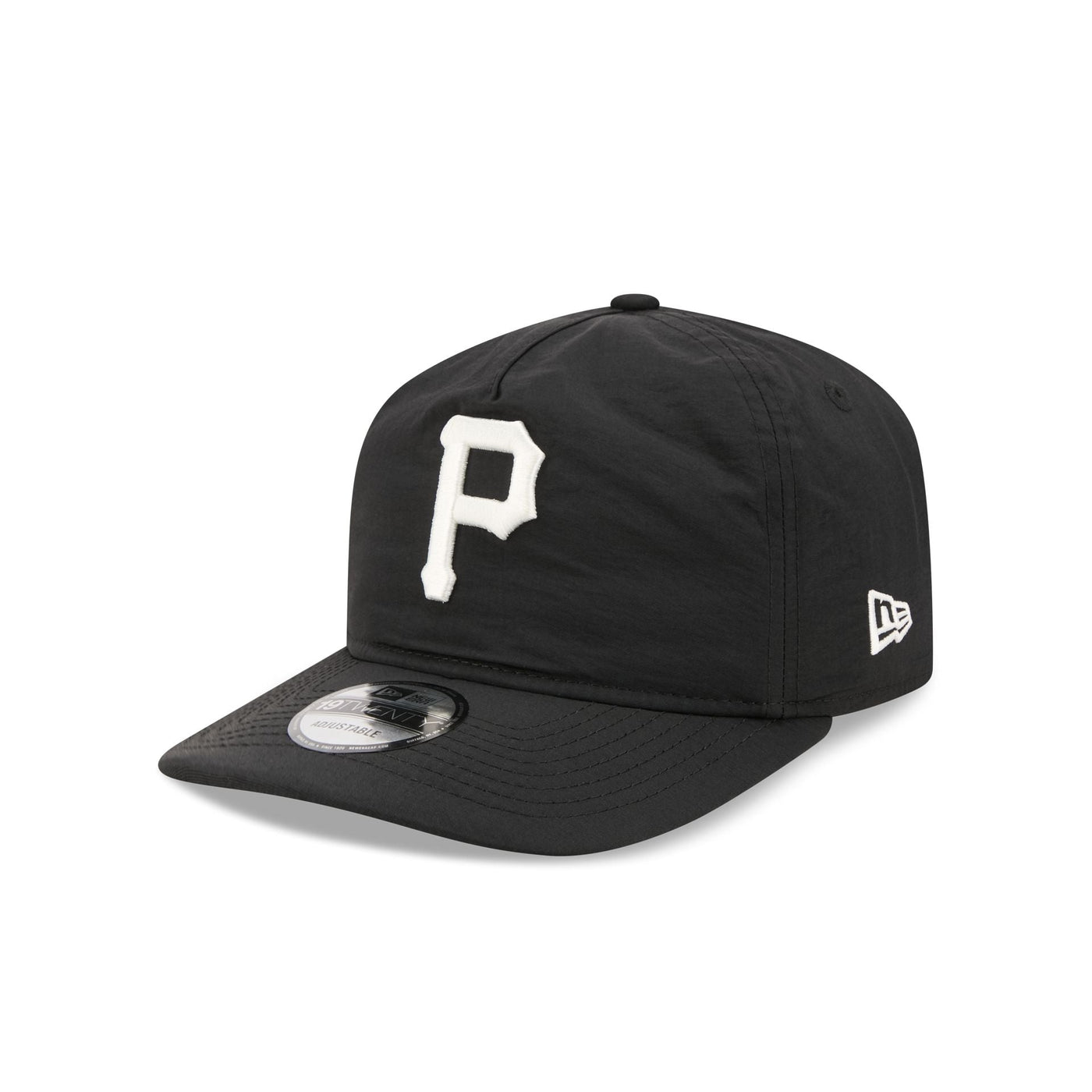 Pittsburgh Pirates Black Nylon 19TWENTY Adjustable Hat