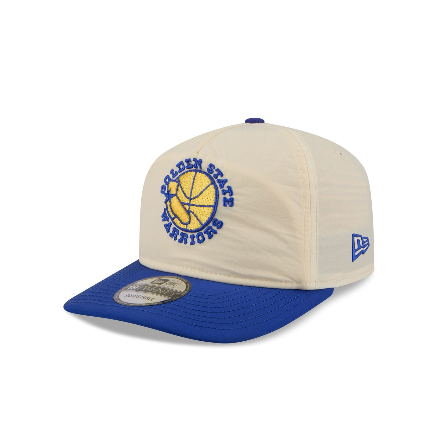 Golden State Warriors Chrome Nylon 19TWENTY Adjustable Hat