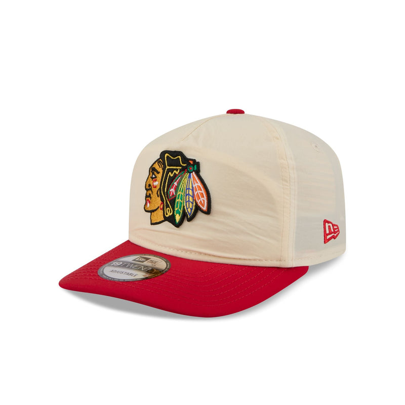 Chicago Blackhawks Chrome Nylon 19TWENTY Adjustable Hat