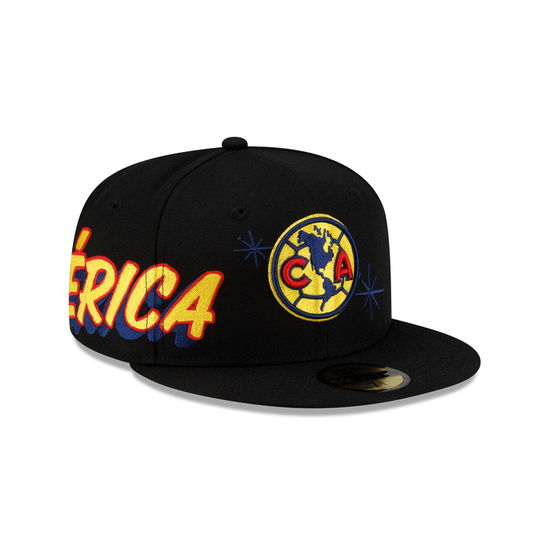 Club América Wordmark Side 59FIFTY Fitted Hat