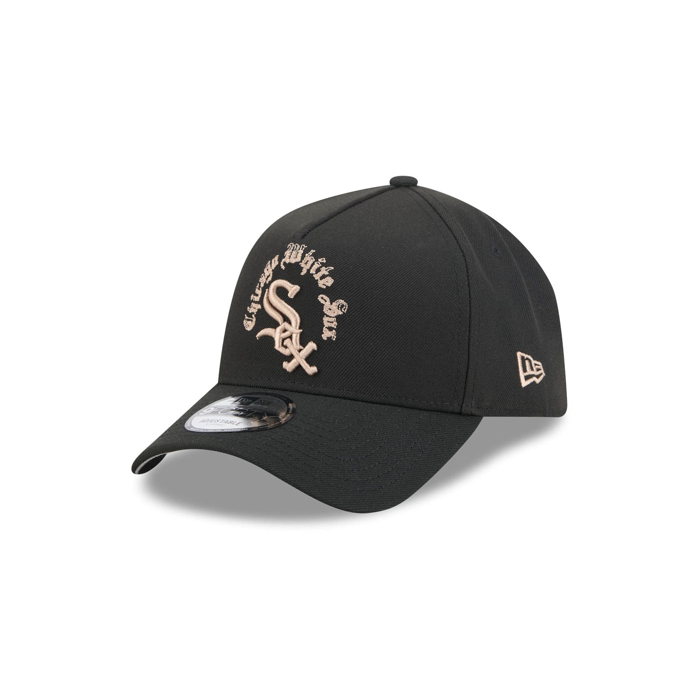 Chicago White Sox Gothic Lettering 9FORTY A-Frame Snapback Hat