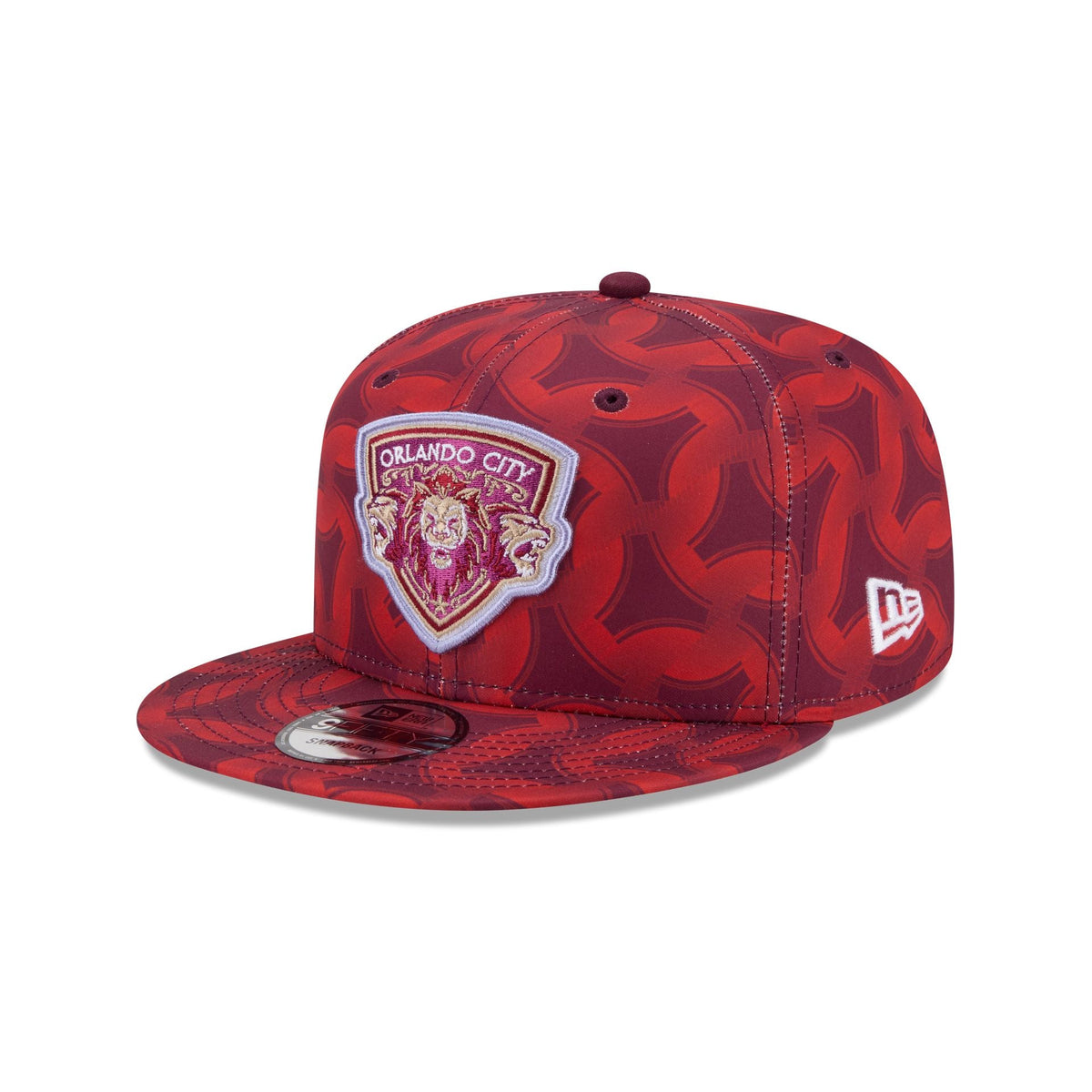 Orlando City SC 2026 Third Jersey Hook Red 9FIFTY Snapback Hat