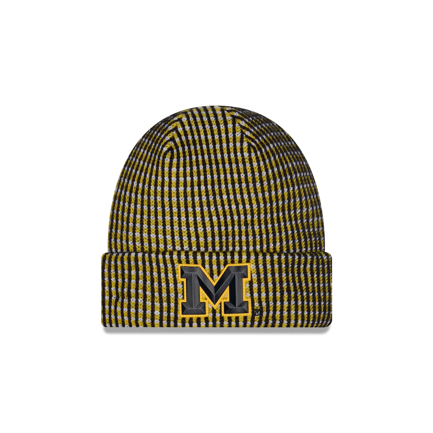 Michigan Wolverines Stadium Ready Beanie Hat