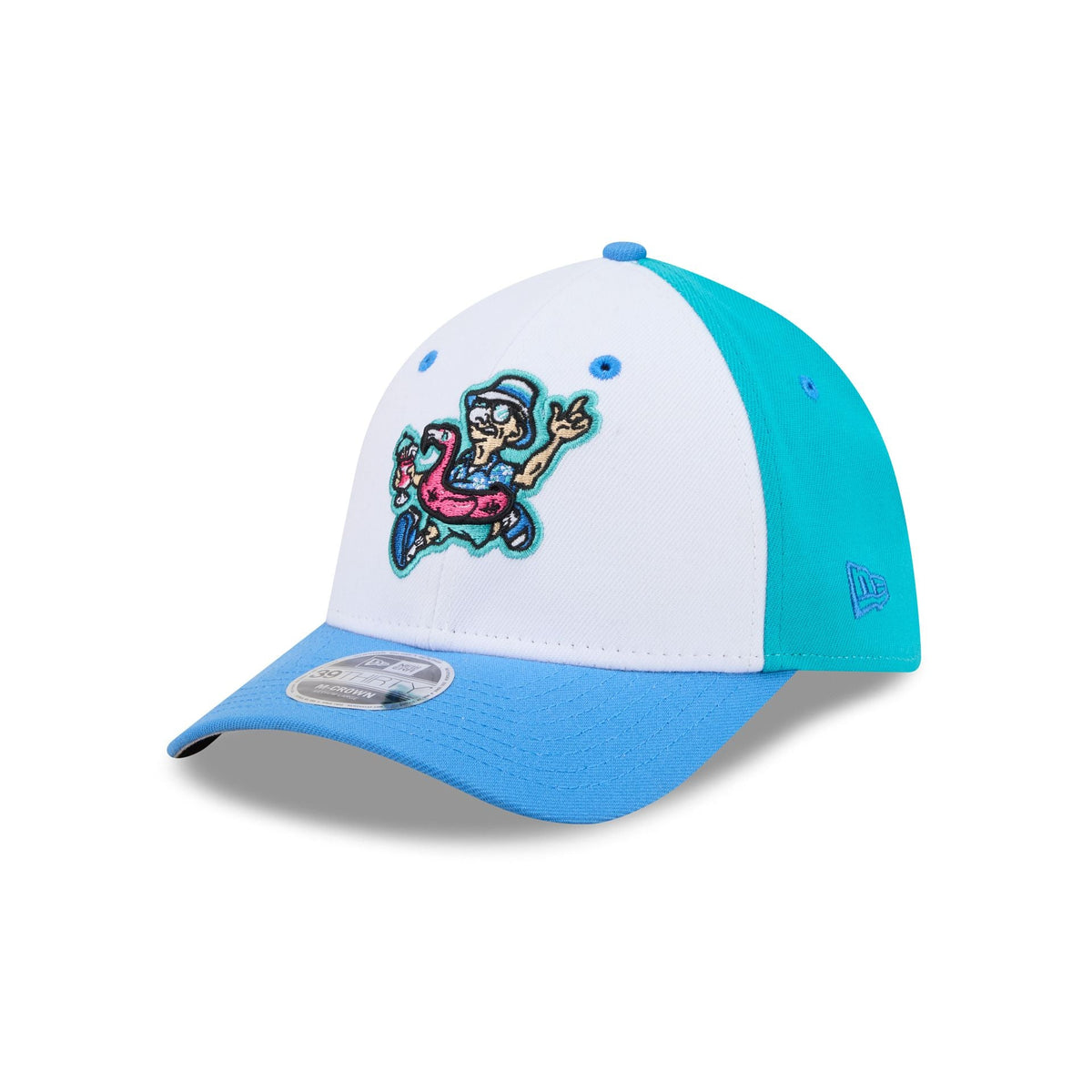 West Michigan Whitecaps Theme Night 39THIRTY M-Crown Stretch Fit Hat