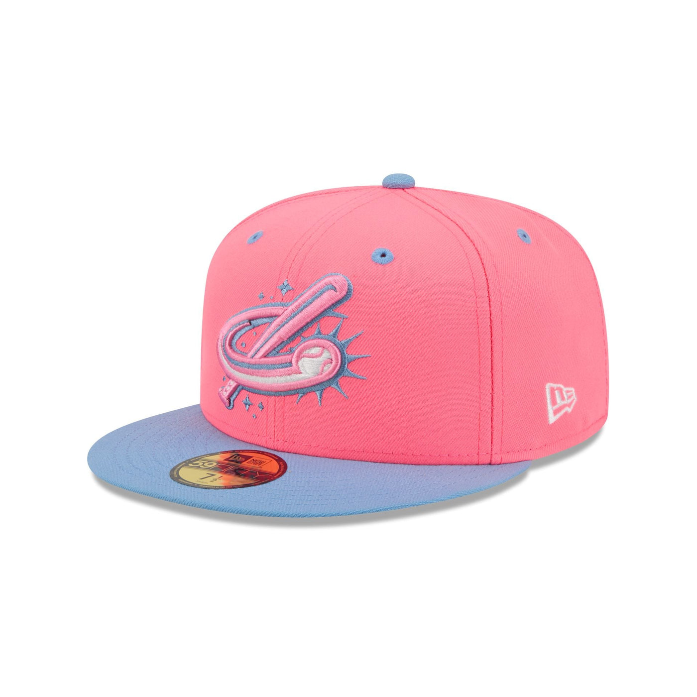 Oklahoma City Comets Theme Night Pink 59FIFTY Fitted Hat
