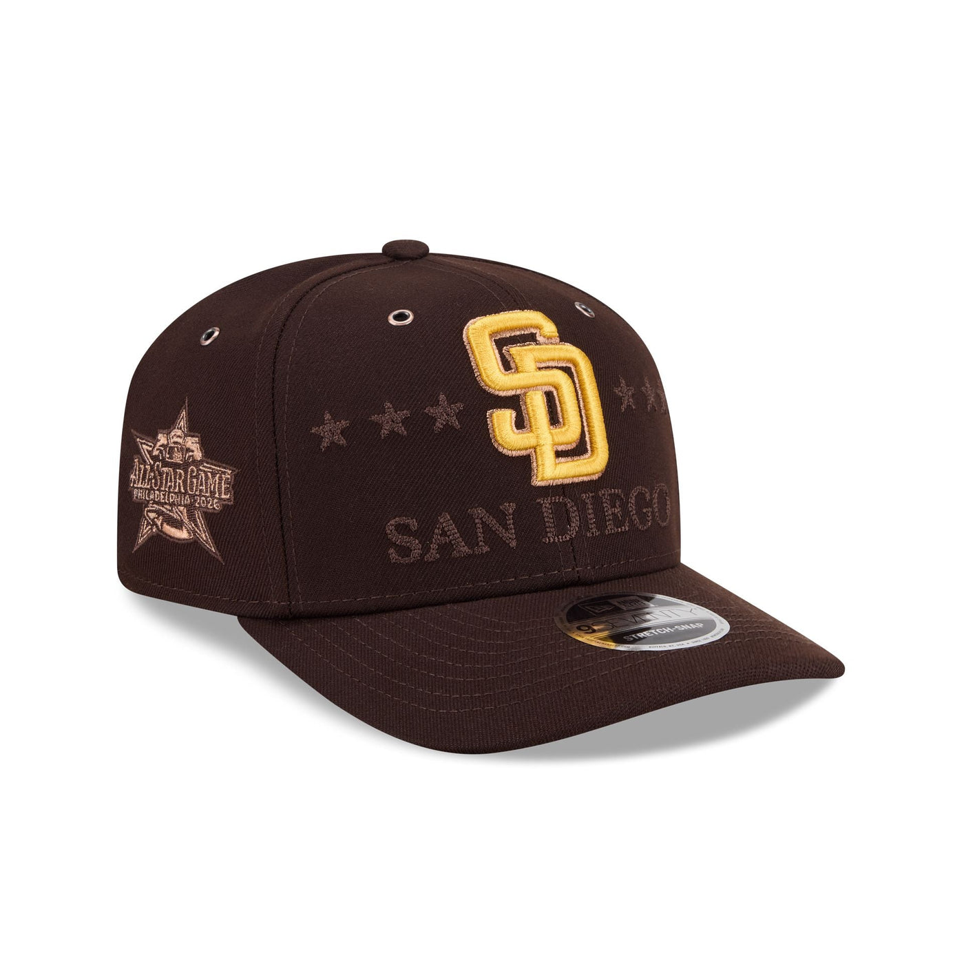 San Diego Padres 2026 All-Star Game 9SEVENTY Stretch-Snap Hat