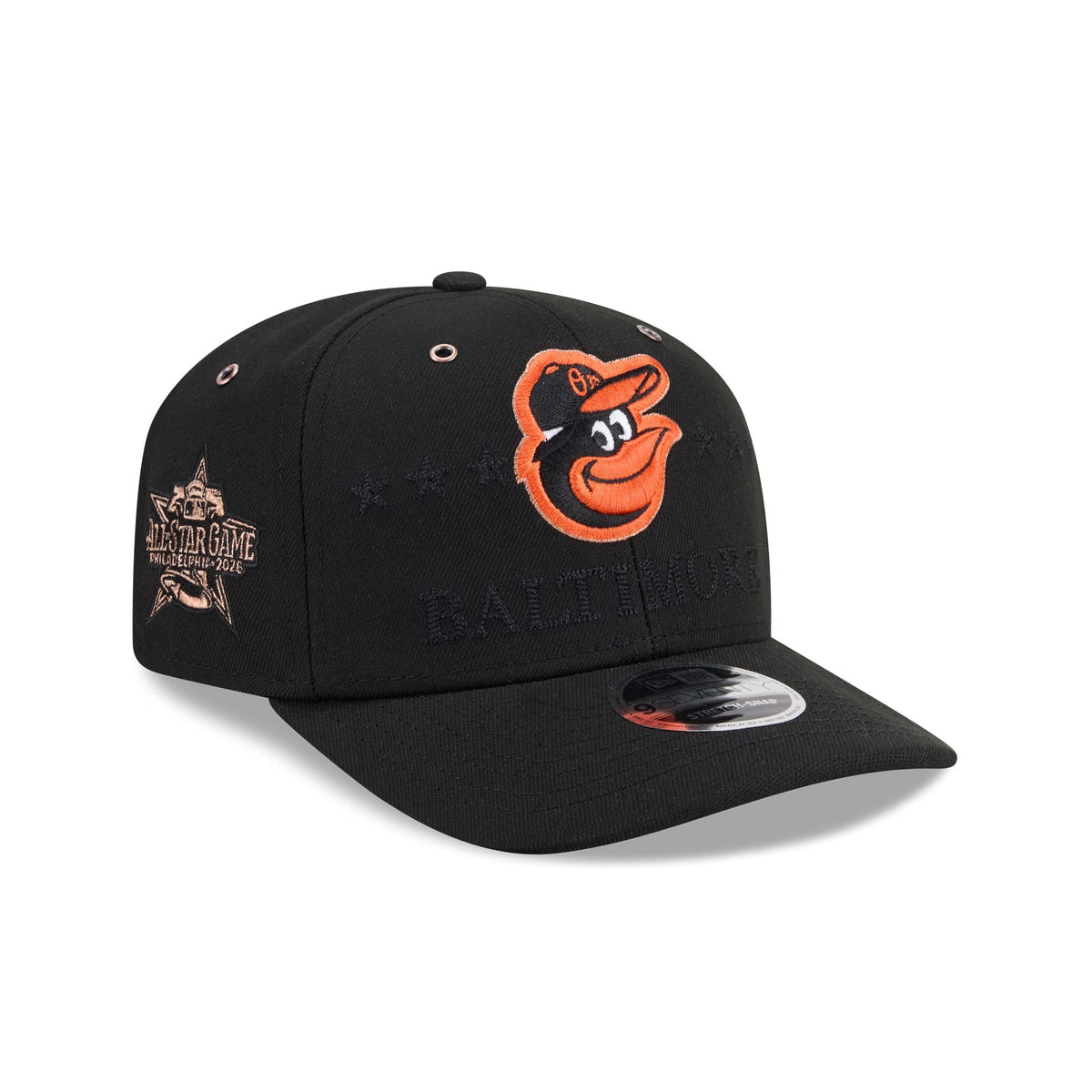 Baltimore Orioles 2026 All-Star Game 9SEVENTY Stretch-Snap Hat