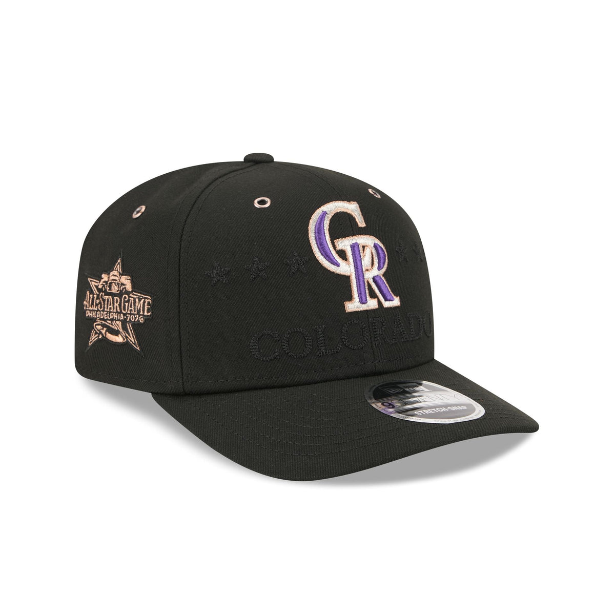 Colorado Rockies 2026 All-Star Game 9SEVENTY Stretch-Snap Hat