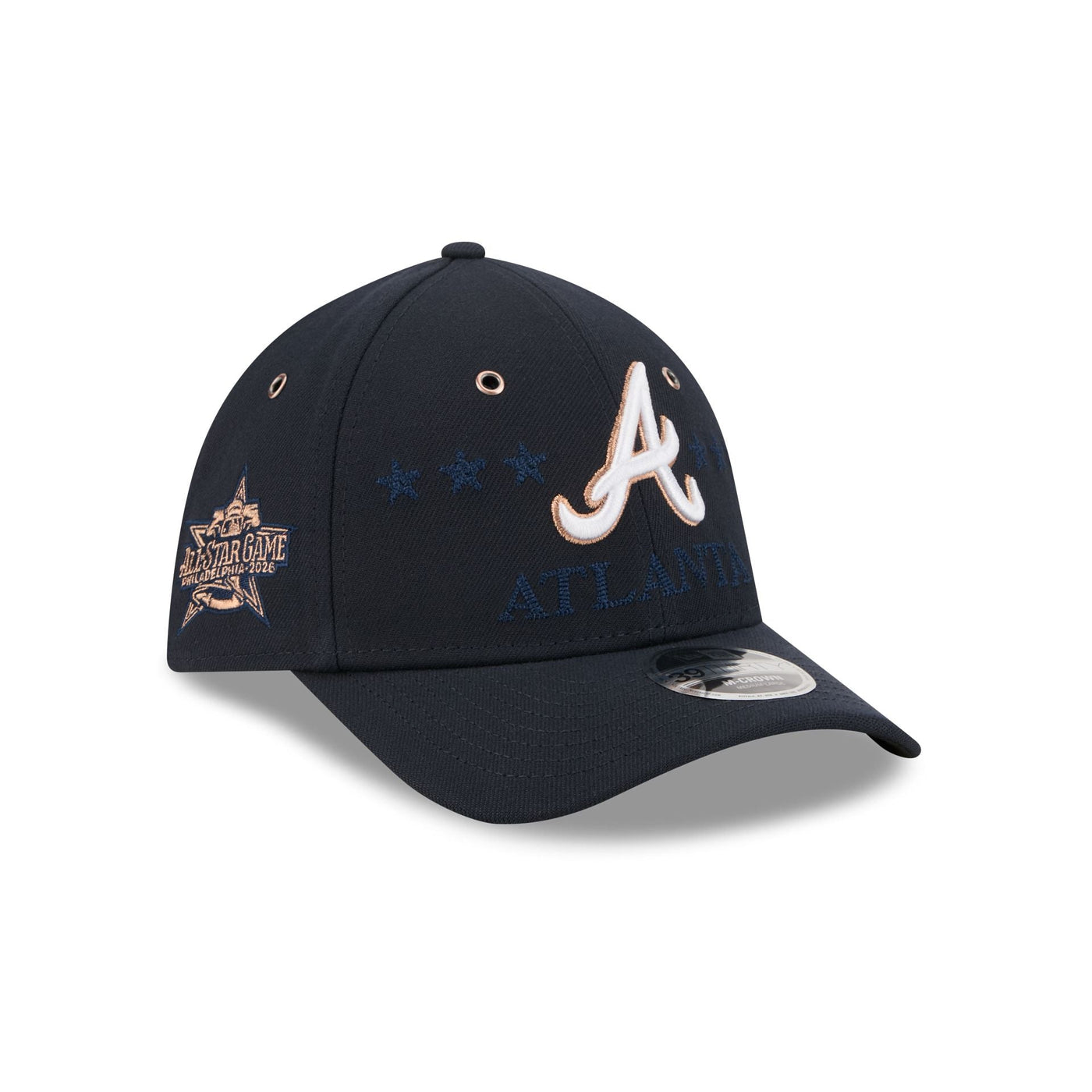 Atlanta Braves 2026 All-Star Game 39THIRTY M-Crown Stretch Fit Hat