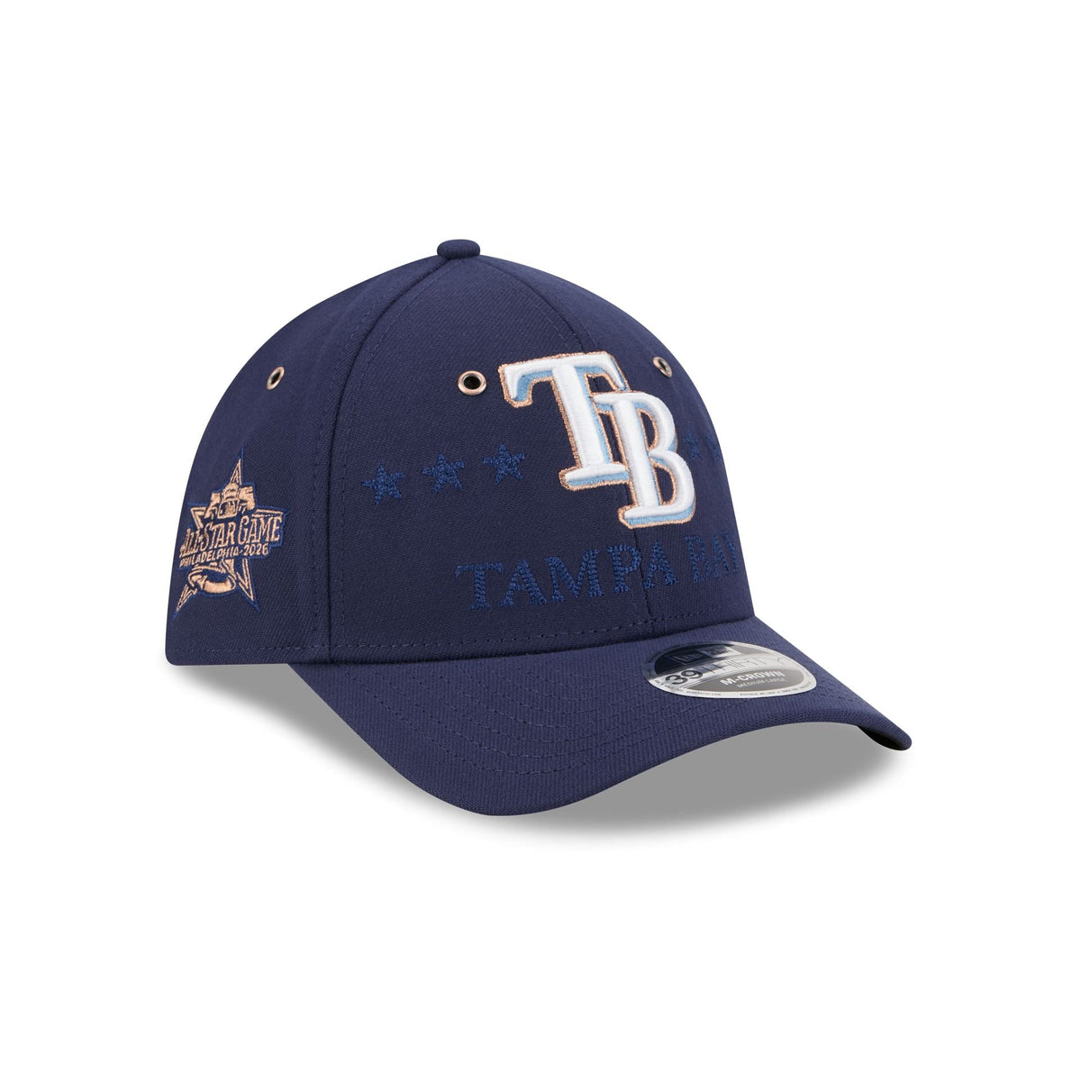 Tampa Bay Rays 2026 All-Star Game 39THIRTY M-Crown Stretch Fit Hat